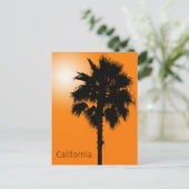 Californische palm briefkaart (Staand voorkant)