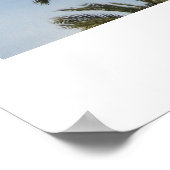 Californische palmbomen poster (Hoek)