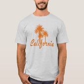 Californische palmbomen t-shirt (Voorkant)