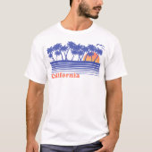 Californische palmbomen t-shirt (Voorkant)