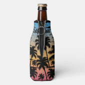 Californische palmboom flesjeskoeler (Fles Achterkant)