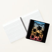 Californische palmboom notitieboek (Binnen)