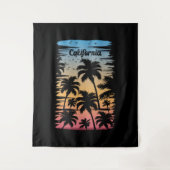 Californische palmboom wandkleed (Voorkant)