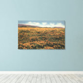 Californische pap canvas afdruk (Insitu (Houten vloer))