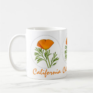 Californische pap in een Cirkel, 'Californische' t Koffiemok