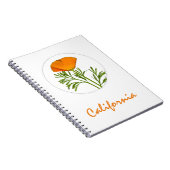 Californische pap in een Cirkel, 'Californische' t Notitieboek (Rechterzijde)