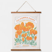 Californische pap voor paaspakking hangend wandkleed (Voorkant)