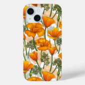 Californische papaver Case-Mate iPhone case (Achterkant)
