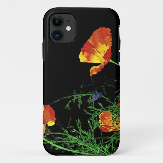 Californische papaver Case-Mate iPhone case (Achterkant)