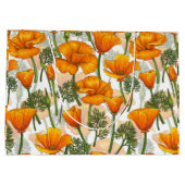 Californische papaver groot cadeauzakje (Achterkant)