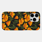 Californische papaver iPhone hoesje (Achterkant horizontaal)