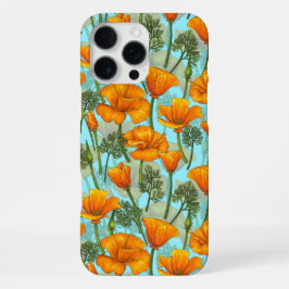 Californische papaver iPhone 16 pro max hoesje