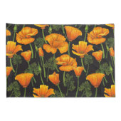 Californische papaver kussensloop (Achterkant-Rechts)