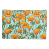Californische papaver kussensloop (Achterkant-Links)