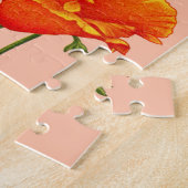 Californische papaver legpuzzel (Zijkant)