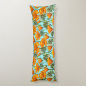 Californische papaver lichaamskussen (Achterkant (Verticaal))