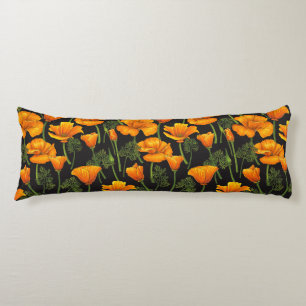 Californische papaver lichaamskussen