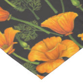 Californische papaver tafelkleed (Gekanteld)