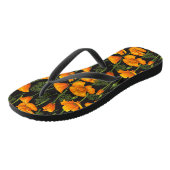 Californische papaver teenslippers (Schuin)