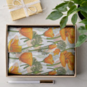 Californische papaver tissuepapier (Geschenk)