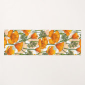 Californische papaver yogamat (Voorkant (horizontaal))