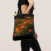 Californische papavers / Oranje bloemen / wilde bl Tote Bag (Dichtbij)