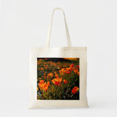 Californische papavers / Oranje bloemen / wilde bl Tote Bag (Voorkant)