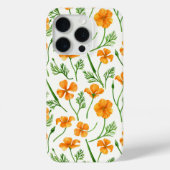 Californische papavers, zomerbloemen, oranje wil Case-Mate iPhone case (Achterkant)