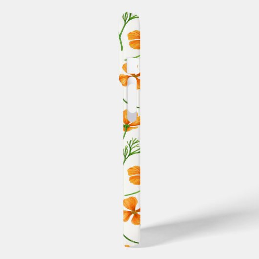 Californische papavers, zomerbloemen, oranje wil Case-Mate iPhone case (Achterkant / Links)