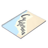 Californische penseel met Silhouette Map Notitieboek (Linkerzijde)