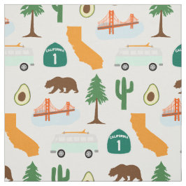 Californische pictogrammen stof