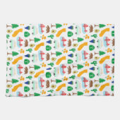 Californische pictogrammen theedoek (Horizontaal)