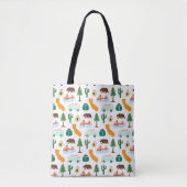 Californische pictogrammen tote bag (Voorkant)