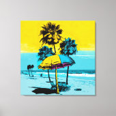 Californische Pop Art Canvas Afdrukken (Voorkant)