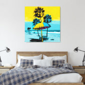 Californische Pop Art Canvas Afdrukken (Insitu (Slaapkamer))