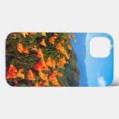 Californische poppies met een heuvel Case-Mate iPhone case (Achterkant (horizontaal))