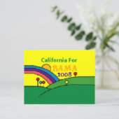 Californische regenboogBriefkaart Briefkaart (Staand voorkant)