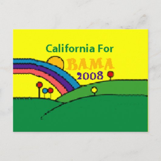 Californische regenboogBriefkaart Briefkaart (Voorkant)