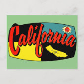 Californische reizen - Briefkaart (Voorkant)