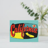 Californische reizen - Briefkaart (Staand voorkant)