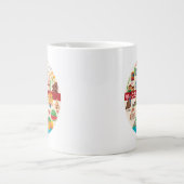 Californische reizen grote koffiekop (Voorkant)