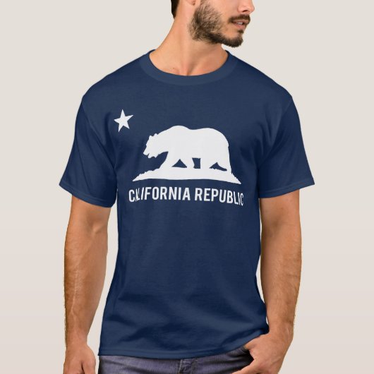 Californische republiek - Basic T-shirt (Voorkant)