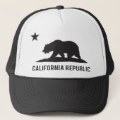 Californische republiek - Basic Trucker Pet (Voorkant)