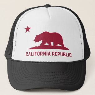 Californische republiek - Basis - Rood Trucker Pet