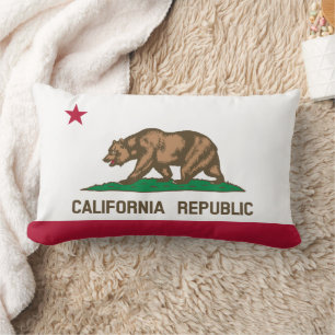 Californische Republiek Beer Vlag: Cali Gouden Sta Kussen