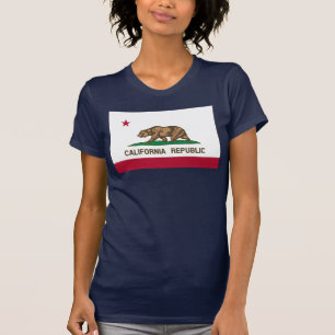 Californische Republiek Beerenvlag: Cali Gouden St T-shirt