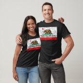 Californische republiek Cali Vlag T-Shirt Sofial N (Unisex)