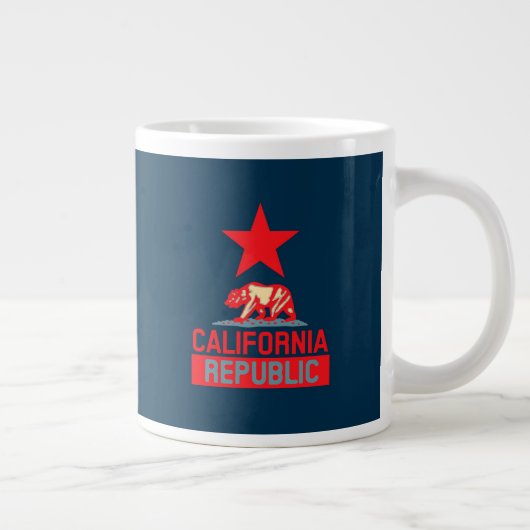 Californische Republiek in Urban Hope Style Grote Koffiekop (Rechts)
