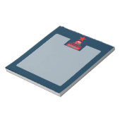 Californische Republiek in Urban Hope Style Notitieblok (Linkerzijde)