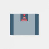 Californische Republiek in Urban Hope Style Post-it® Notes (Voorkant)